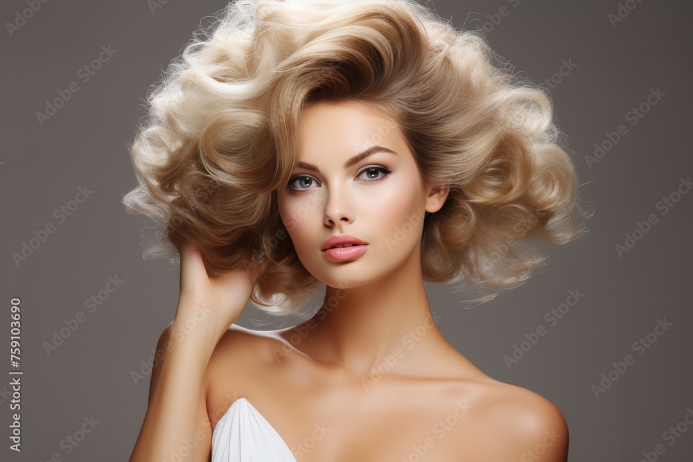 Fototapeta premium Individuals with unconventional and distinct hairstyles for a uniquely stylish appearance