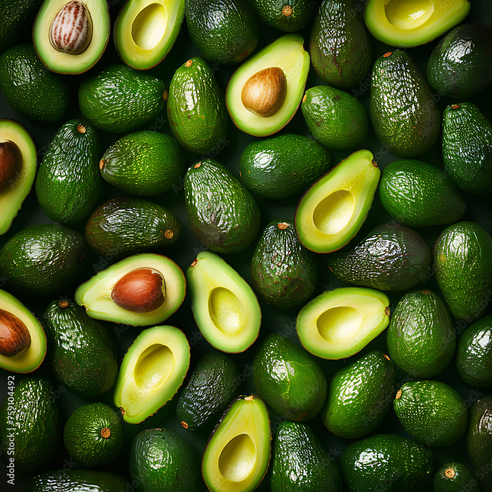 avocado picture For background use avocado picture For background use