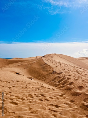 Sand dunes in Pas Palomas