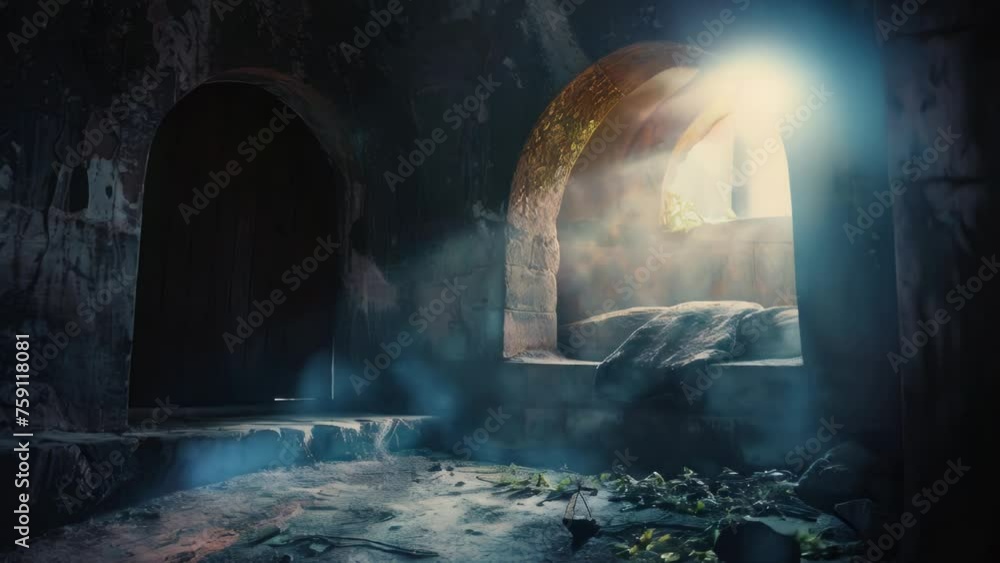 A stone bench inside a cave, suitable for various uses. A stone bench inside a cave, suitable for various uses.