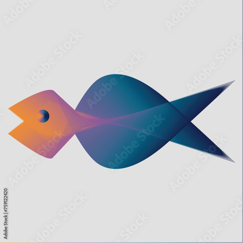 The vector dotted spiral vortex graphic is a visually interesting and complex image. use of color, movement, and text, all contribute to its overall effect. 

