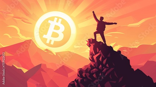 Bitcoins ascent to victory marks a significant milestone in financial history.