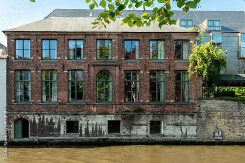Bruges  building facade photo