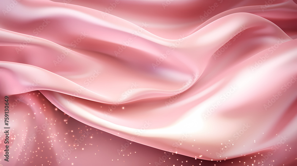 Fototapeta premium Delicate pink abstract background, luxury realistic concept