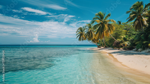 Tropical Paradise  Serene Beach Escape