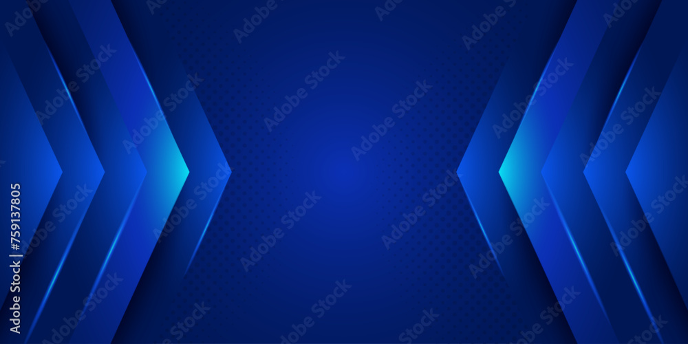 Obraz premium blue background with gradient concept