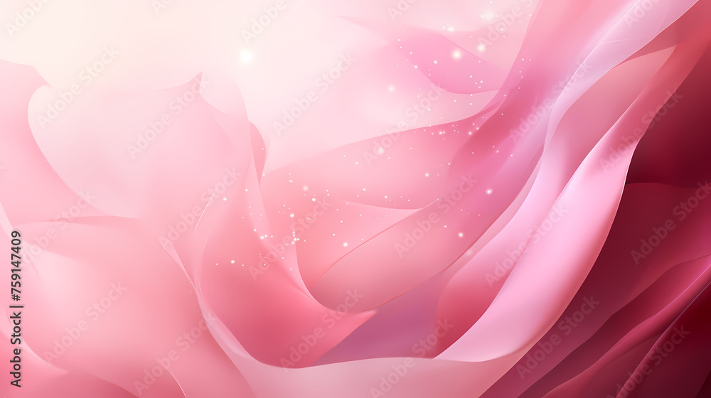 Obraz premium Wavy wallpaper, festive background with red decoration