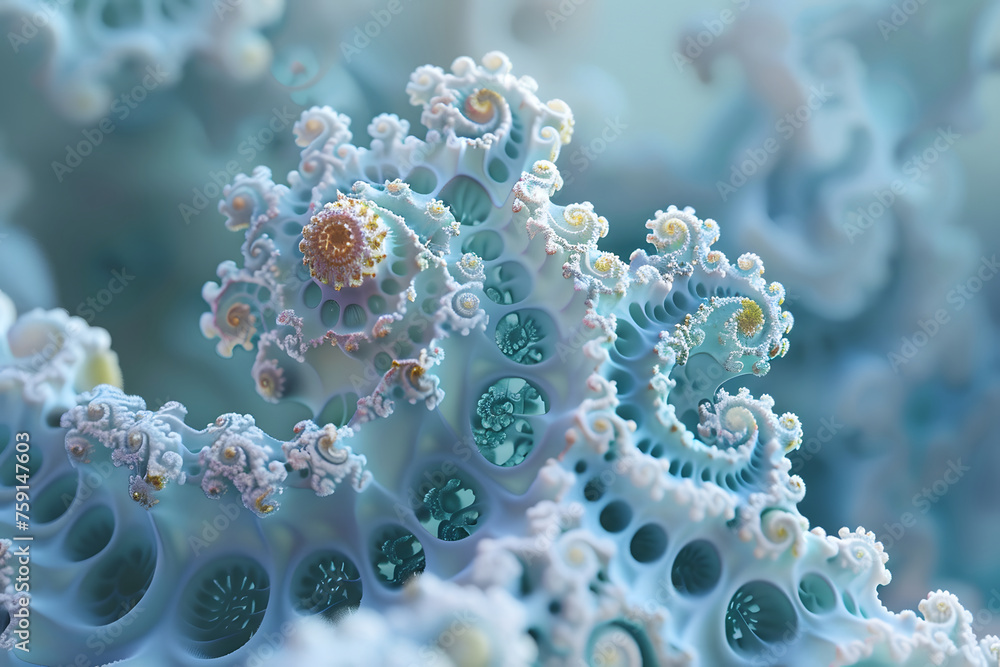Mandelbrotmenge: Kreative Illustration einer faszinierenden mathematischen Fraktalstruktur Mandelbrotmenge: Kreative Illustration einer faszinierenden mathematischen Fraktalstruktur