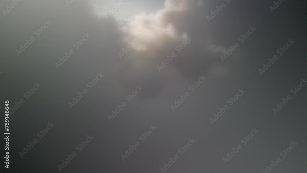 Aerial video above the clouds Mount Panachaiko Patra Aerial video above the clouds Mount Panachaiko Patra