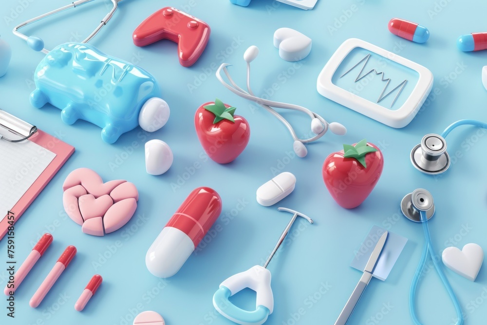 medical 3d icon set png medical 3d icon set png
