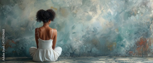 Sleeve Maid Sitting Studio On White, Background, Background Banner