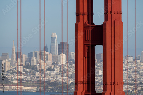 San Francisco's Golden Gate Bridge.  photo