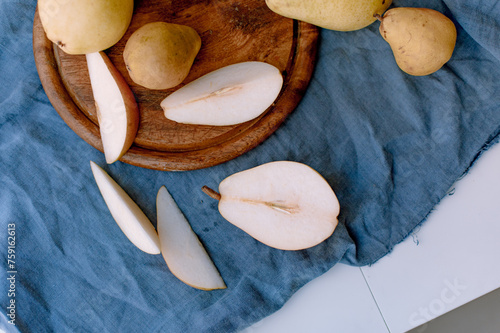 pears still life photo