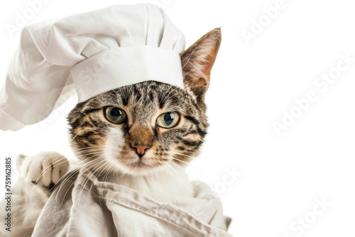An image of a chef cat © rzrstudio