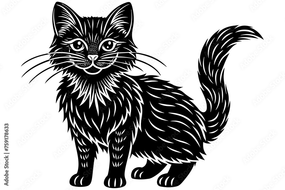 cat vector illustration