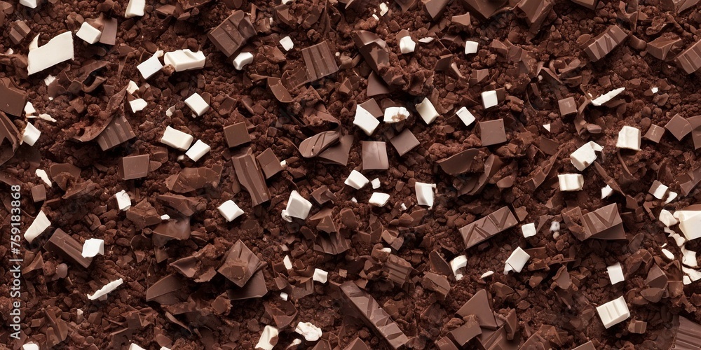 Chocolate background. Chocolate texture. Top view. Chocolate background. Chocolate texture. Top view.