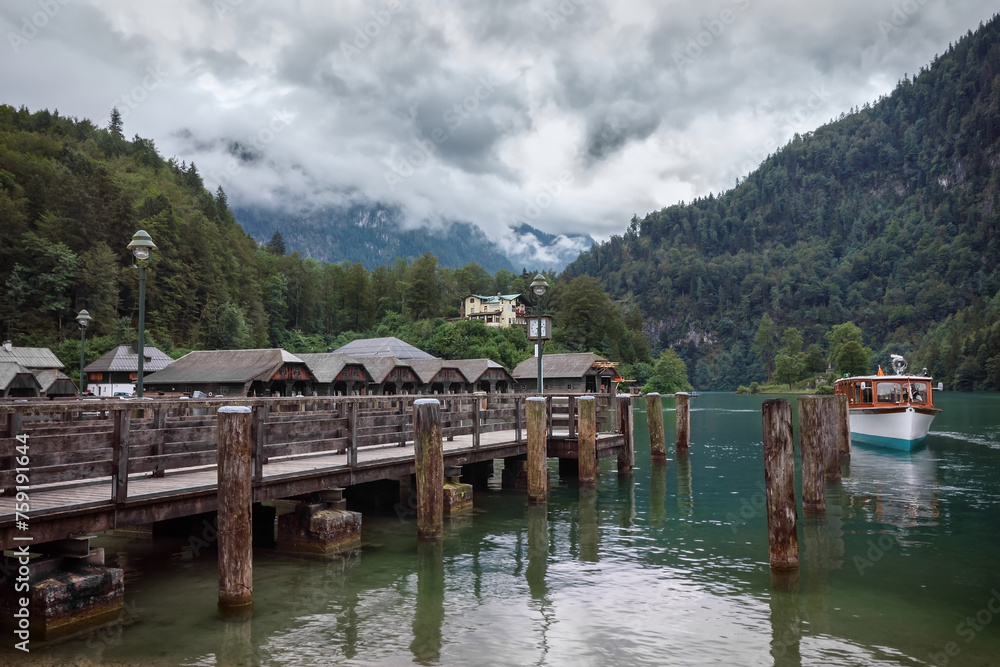 Naklejka premium Konigsee - Bavaria - Germany
