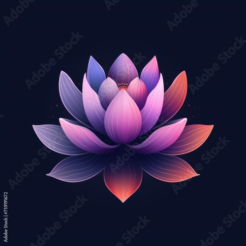 Lotus A: A Serene and Unique Brand Logo Generative AI