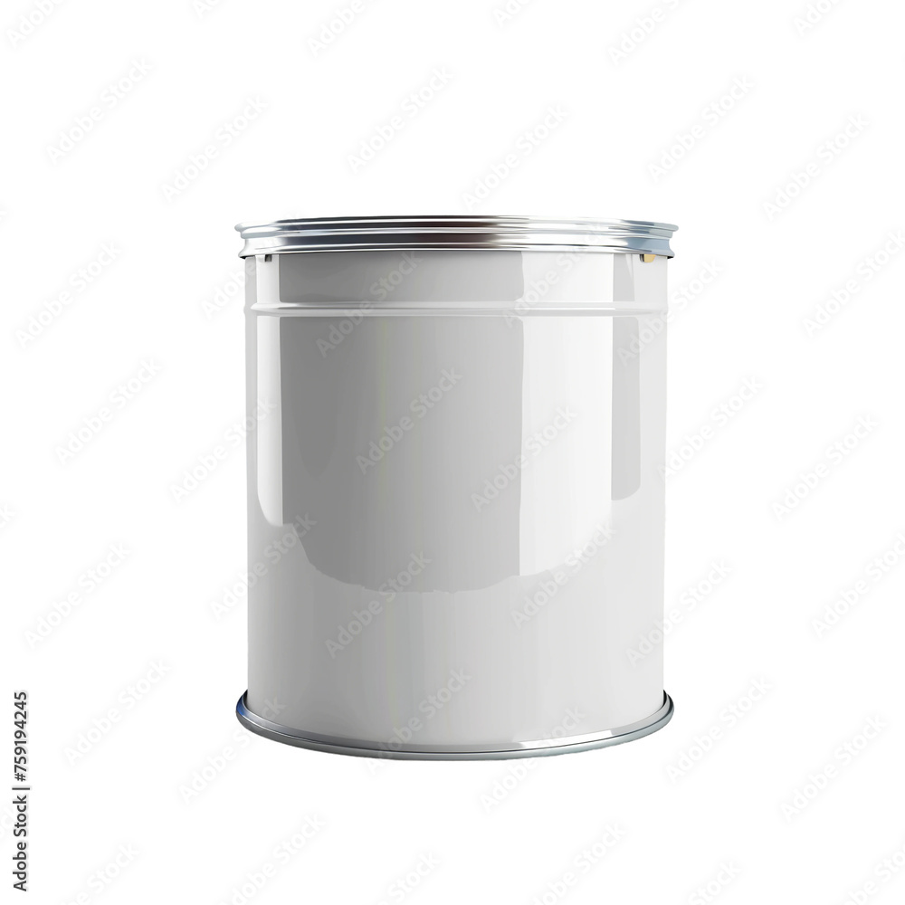 empty metal jar isolated on white
empty metal jar isolated on white