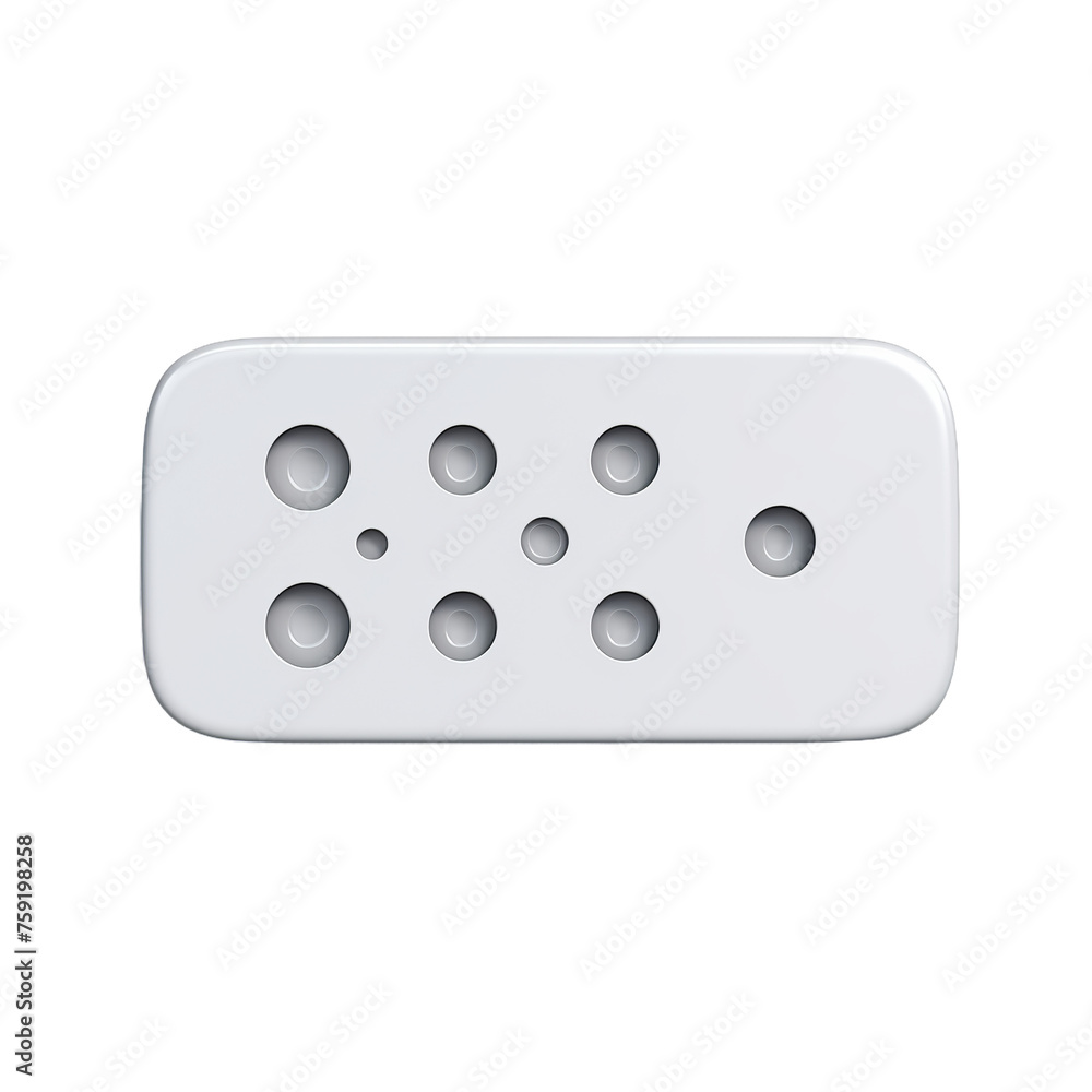 dice on white background dice on white background