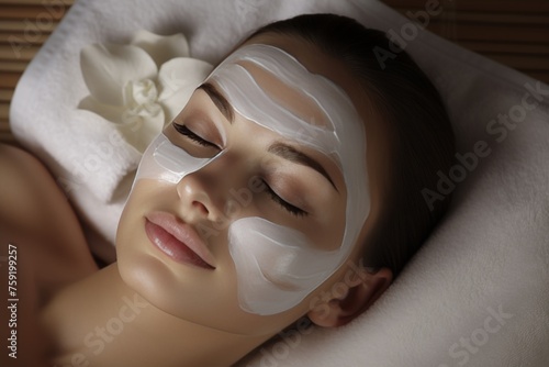 Revitalizing day spa facial rejuvenation treatment for the ultimate tranquility experience