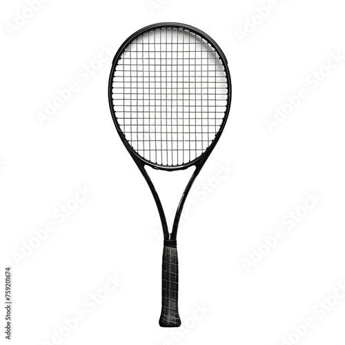 racket isolated on white