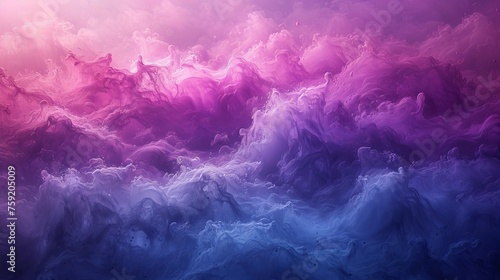 The background is smooth and textured with a purple gradient