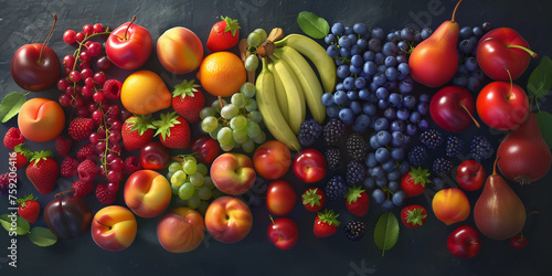 Frutta. Sfondo. © zchris22