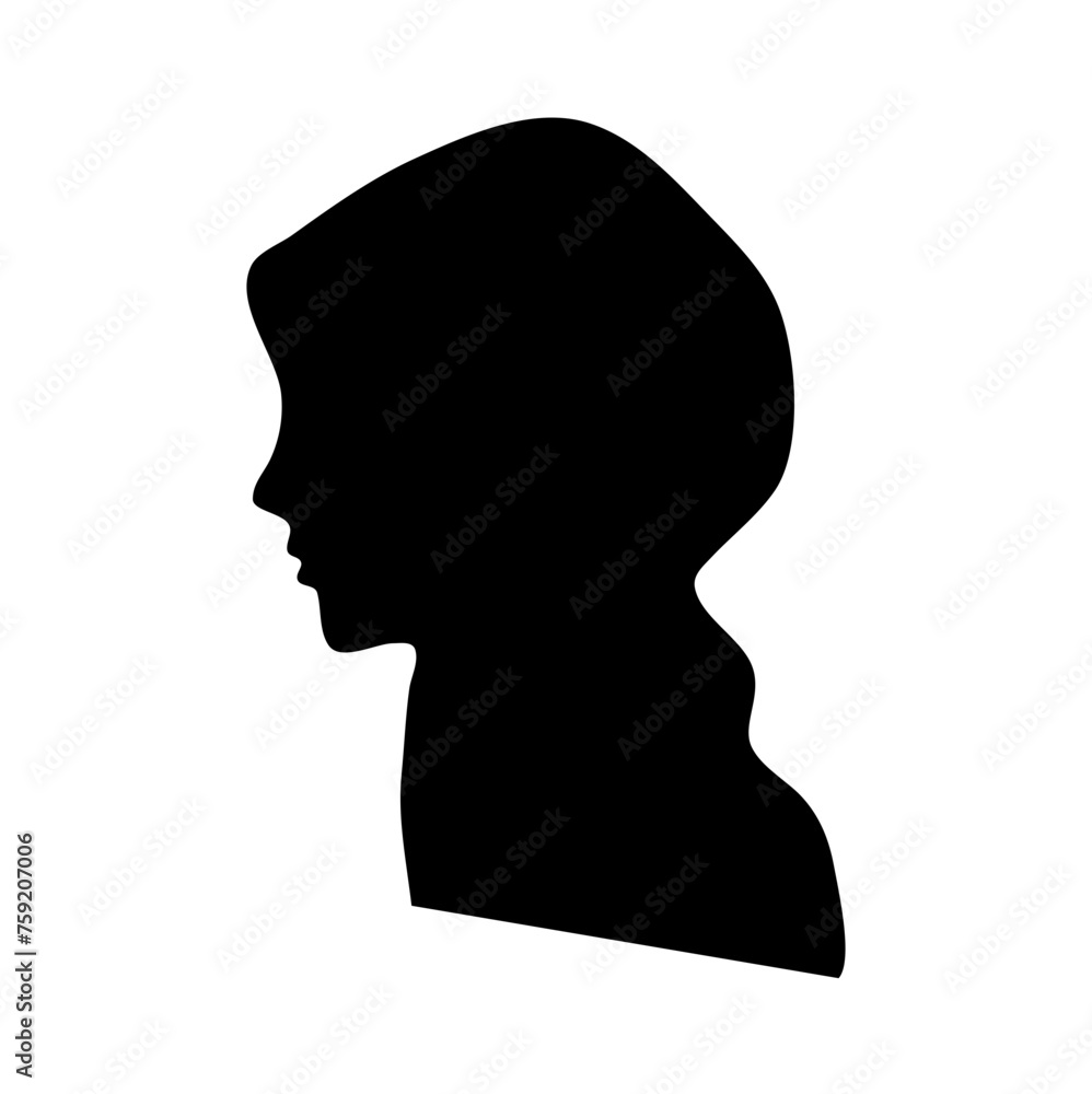 Hijab Woman Silhouette