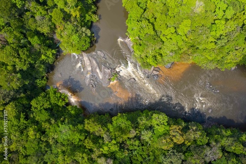 FRENCHI GUIANA PETIT SAUT SINNAMARY SAUT DALLES
