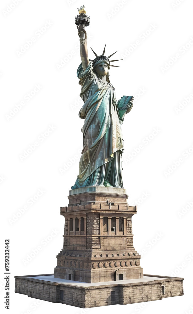 Obraz premium Iconic statue of Liberty