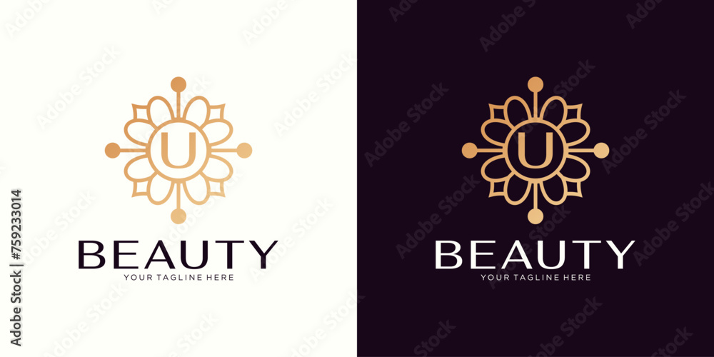 letter u logo design,Monogram design element, line art logo design. Beautiful Boutique Logo Design, Restaurant, Royalty, Cafe, Hotel, Heraldic, Jewelry, Fashion