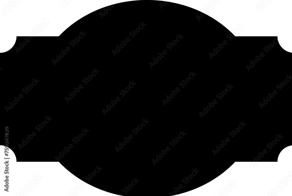 Vector Label Shapes Template. Ornate Label Shapes. Vector Label Shapes Template. Ornate Label Shapes.