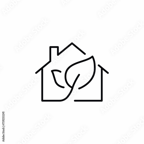 Eco Friendly House Home icon