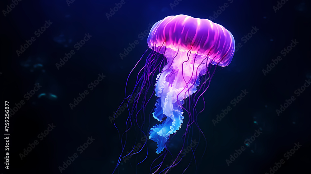 vibrant jellyfish vibrant jellyfish