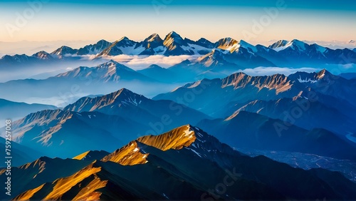 mountain landscape  mountain landscape at sunset  panorama mountain landscape  8k for tv wallpaper