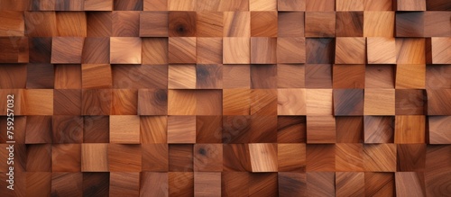 Luxurious nut veneer texture for a chic desktop. High-quality image.