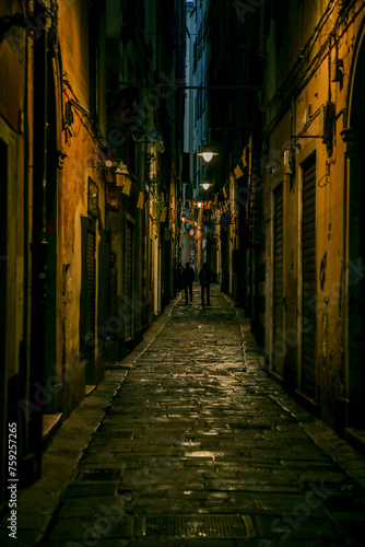 Wallpaper Mural street in the night Torontodigital.ca