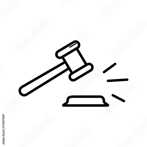 Law Hammer icon