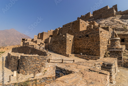 Ancient Thee Ain   Dhi Ayn  village  Saudi Arabia