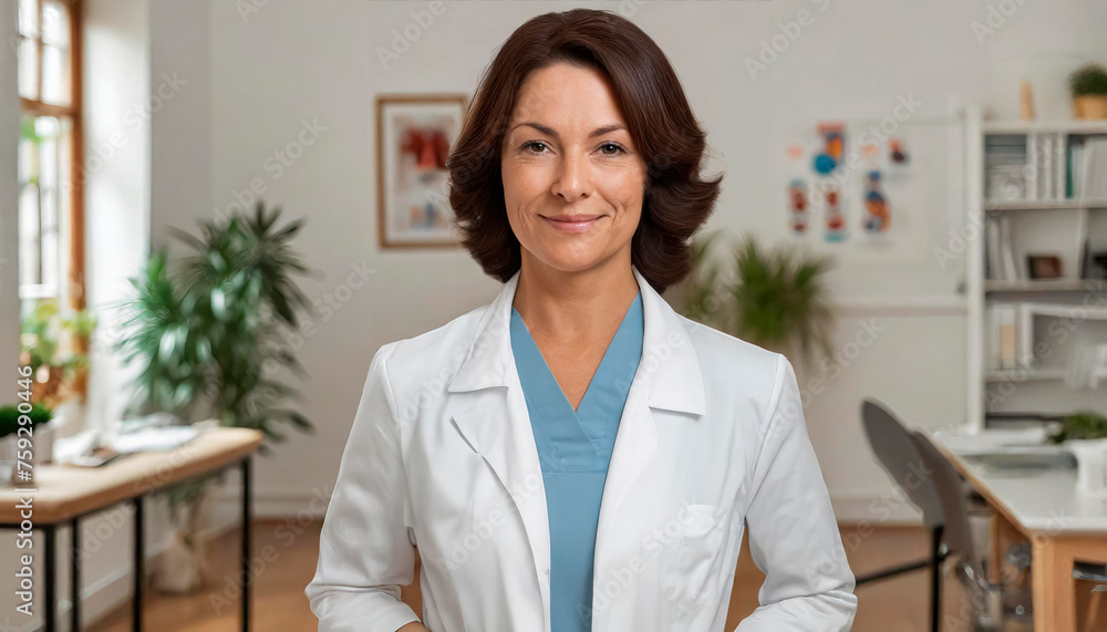 In a neat, organized office, a professional stands ready to assist. Emphasizing privacy and focus on the role, the obscured face tells a tale of identity in healthcare. In a neat, organized office, a professional stands ready to assist. Emphasizing privacy and focus on the role, the obscured face tells a tale of identity in healthcare.