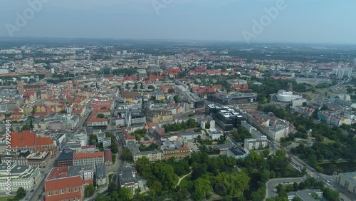 Wallpaper Mural Beautiful Panorama Wroclaw Aerial View Poland Torontodigital.ca