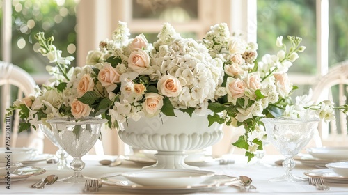 Enhance your design projects with captivating floral arrangements of Spring blooms and roses