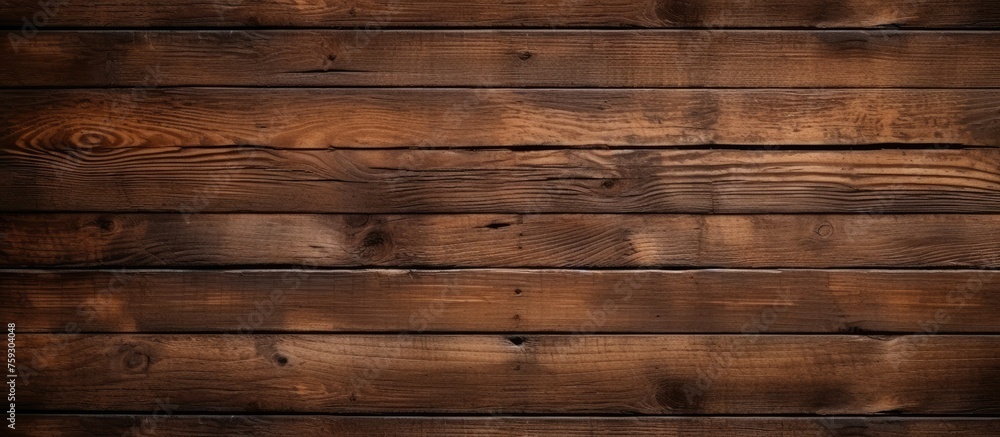 Naklejka premium Textured wooden plank background with a unique design