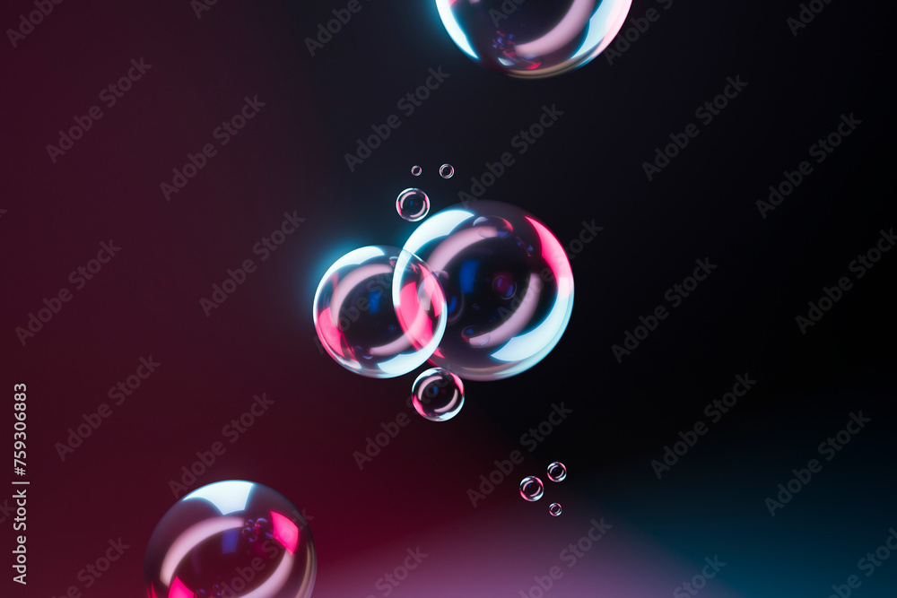 soap bubbles with copy space soap bubbles with copy space