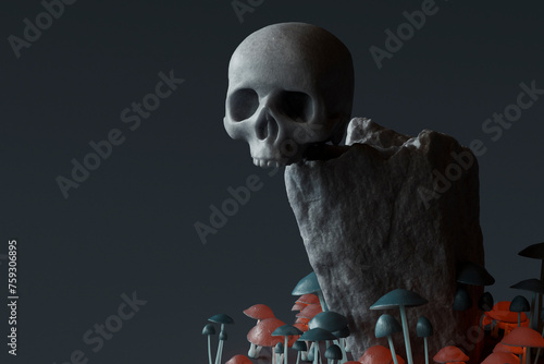mushrooms and death photo