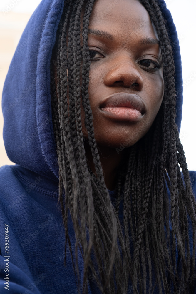 portrait of black womn