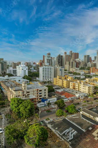 Barranquilla, Atlantico, Colombia. June 12, 2019: Beautiful view of a beautiful sunny day in the city © camaralucida1