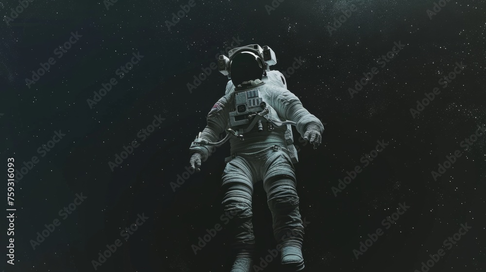 astronaut floating in space generative ai astronaut floating in space generative ai