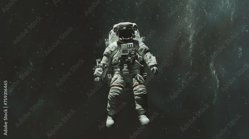 astronaut floating in space generative ai astronaut floating in space generative ai